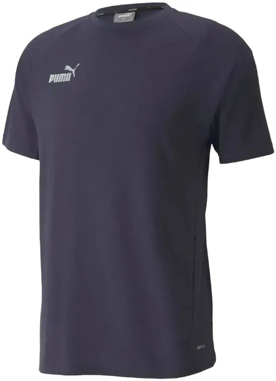 Puma Marine Blue Men T -Shirt - Size M, Cotton