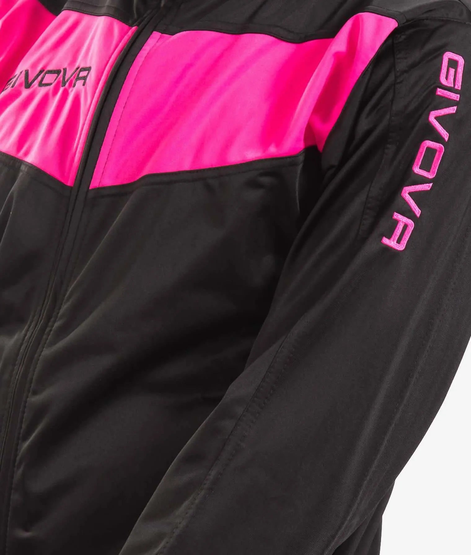 Set sportivo Givova Visa Black-Fuxia XL