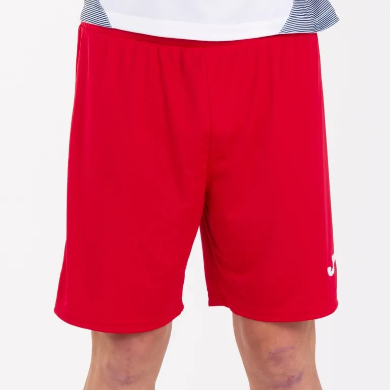 Joma Nobel Sports shorts vermelho 2xl -3xl - respirável e flexível