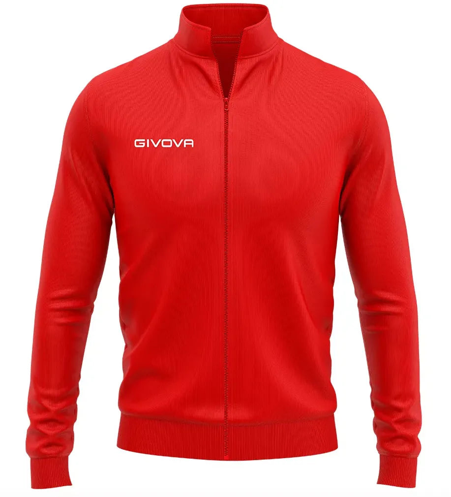 Sweatshirt givova freetime unisex red red xs