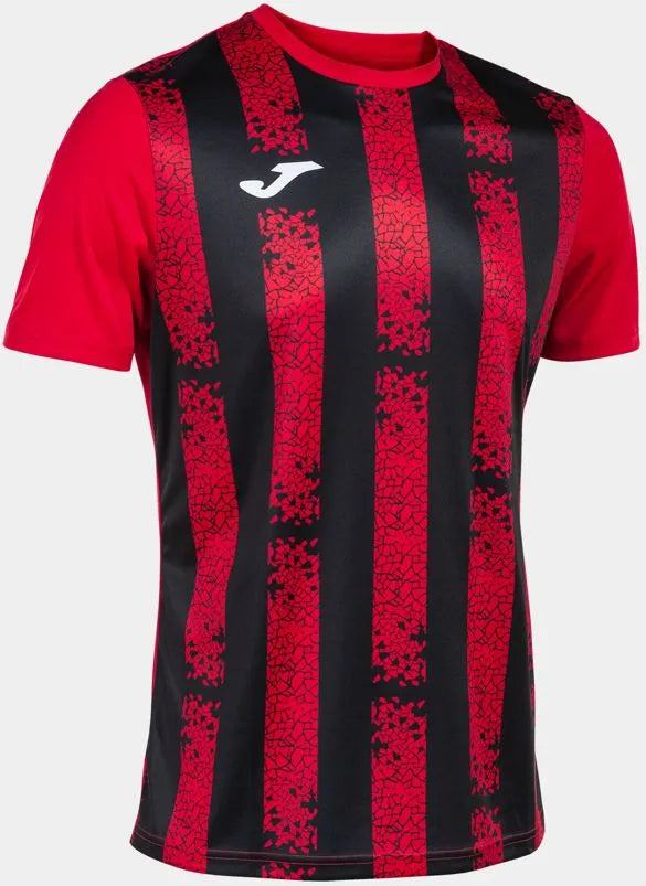 Joma Inter III Sportjersey Red -zwart 2xl - prodyšný a odolný