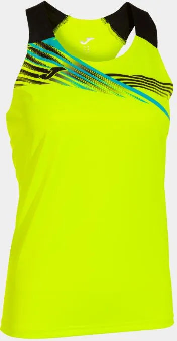 T-shirt femminile joma elite x canotta fluoro fluo giallo giallo xl