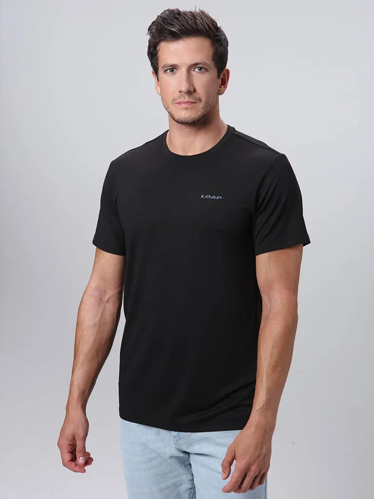 T-shirt maschile Loap Byrad Black M