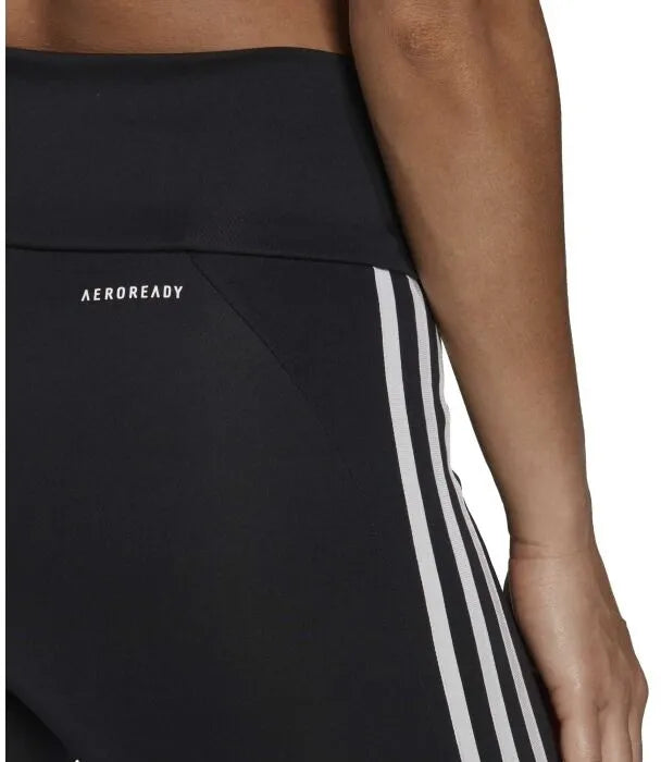 Leggings femminili adidas wms hig Rise 3 strisce 7/8 stretti, xs