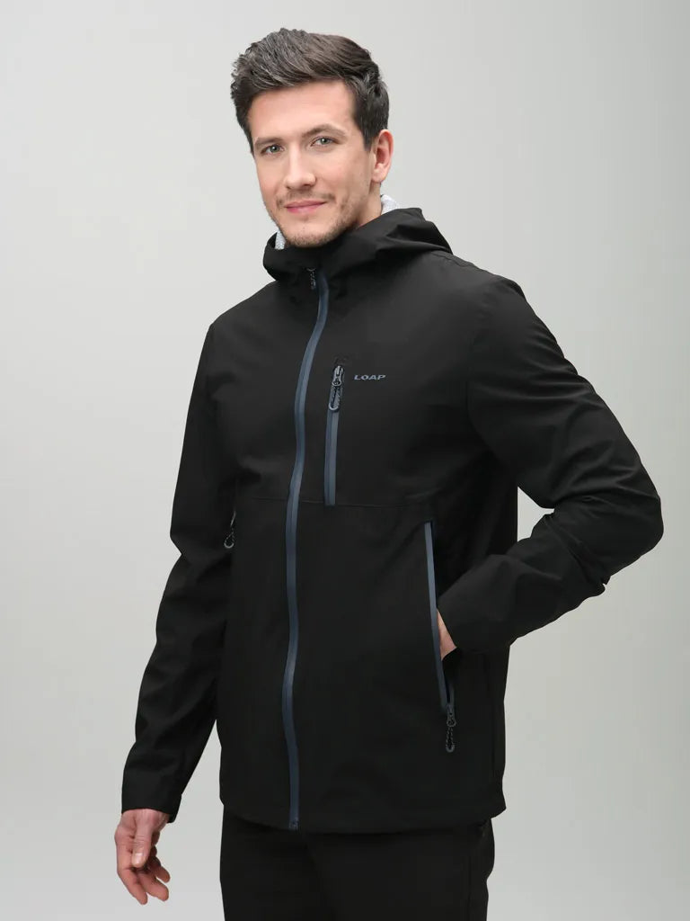 Herenjack loap ulvar zwart zwart 2xl