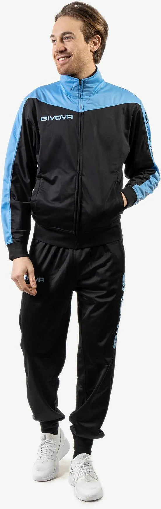 Sports Set Givova Roma Black-Sky M