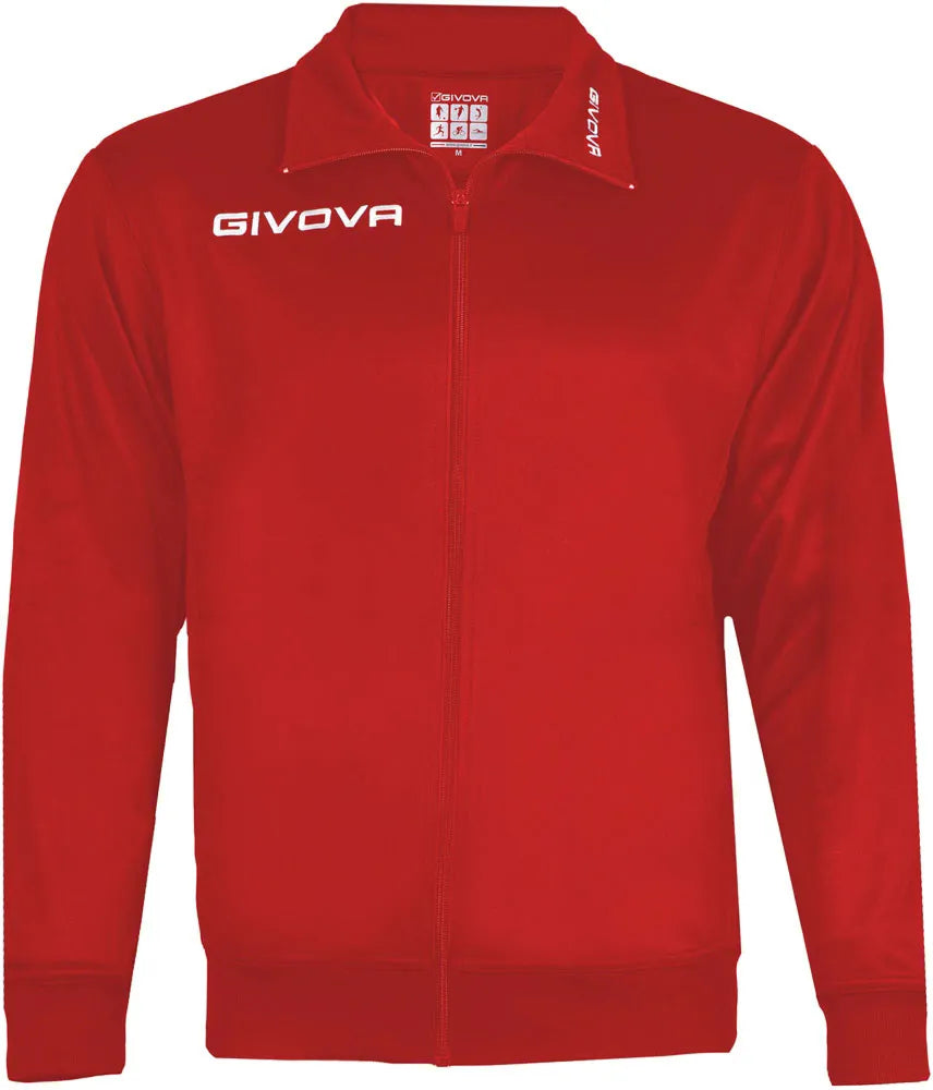 Sweatshirt Spóirt Givova Polarfleece Mono 500 Red XL
