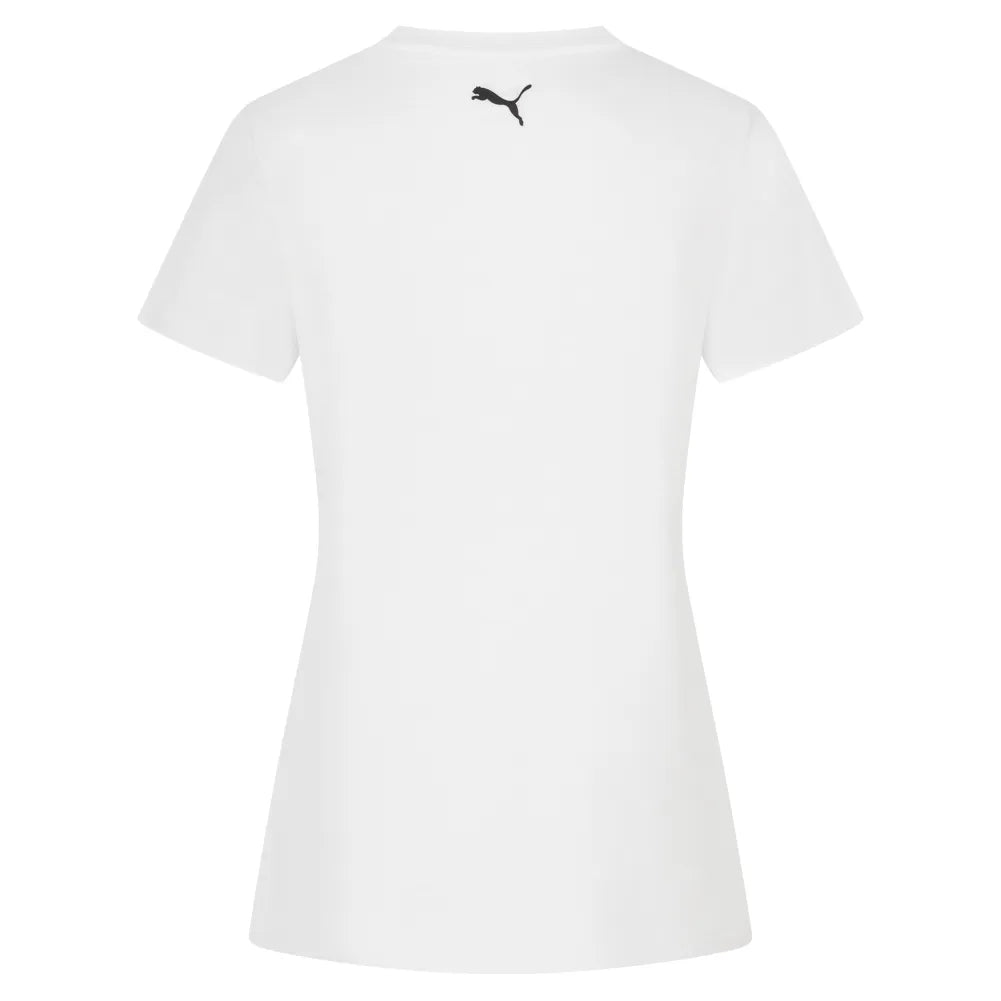 Pak van 2 Dames T-Shirts Puma Basis Weiß 2-Pack mit s