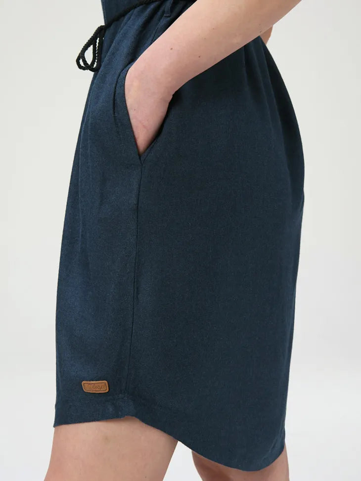 Dámske šaty loap necla modrá xl