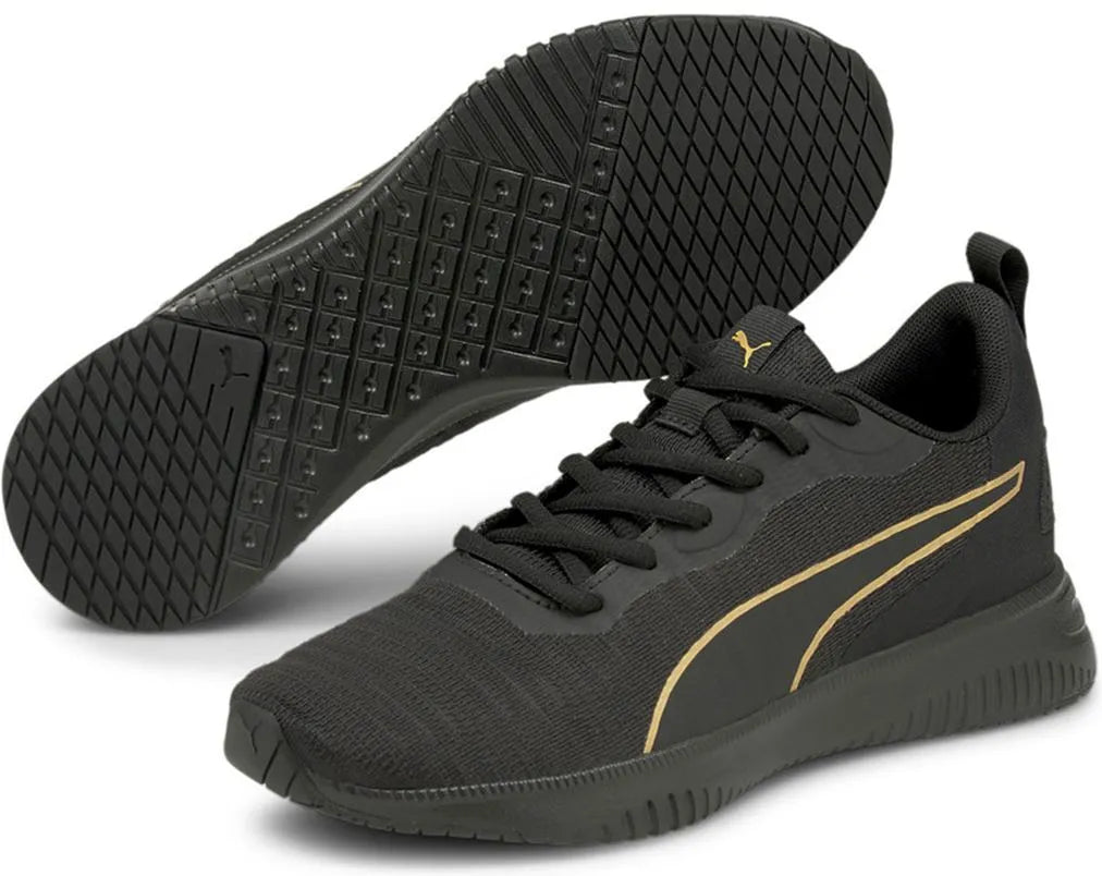 Puma WMNS Flyer Flex Sneakers Black-Gold 40.5