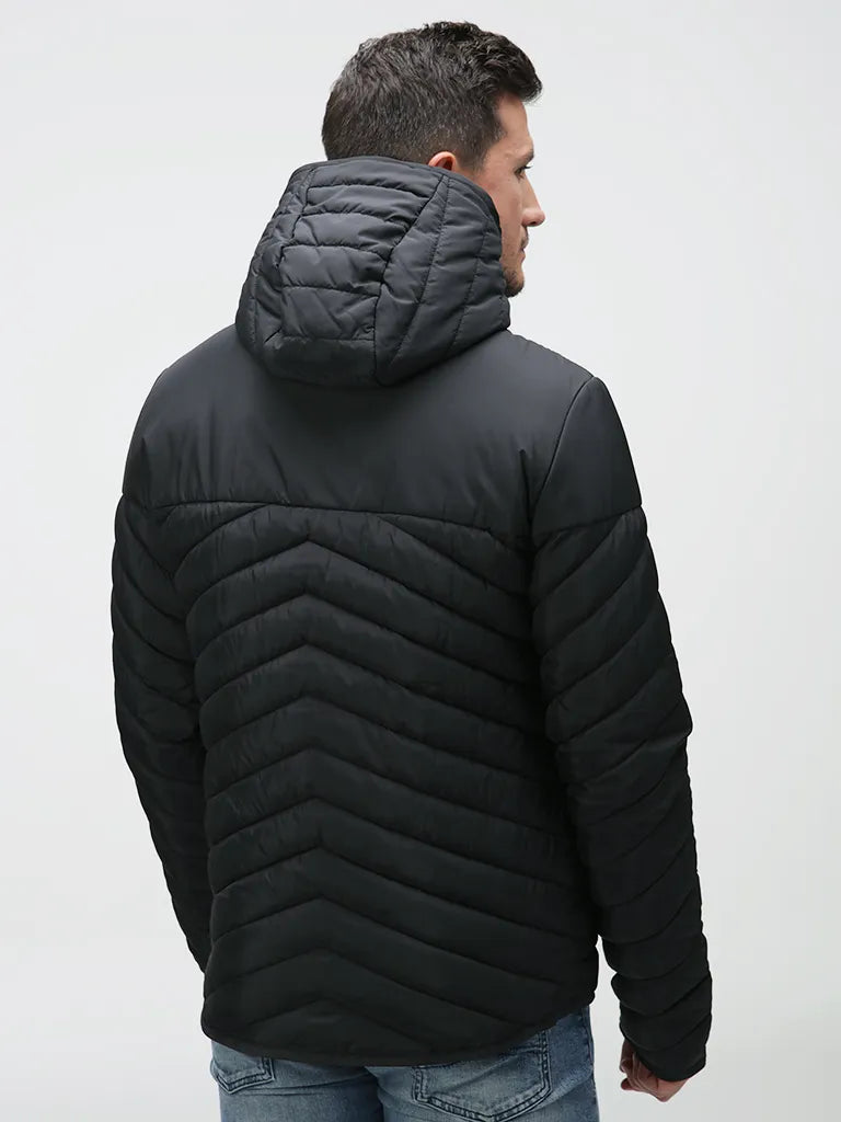 Herrenjacke Jenda Black: elegantes und nachhaltiges Leder