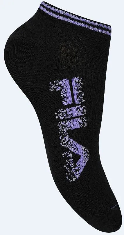 Fila 3-Pack W Sneaker Stocks Dubh 35-38