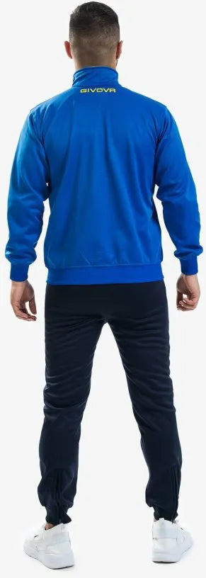 Sports Set Givova tuta One Full Zip Blue 2xl