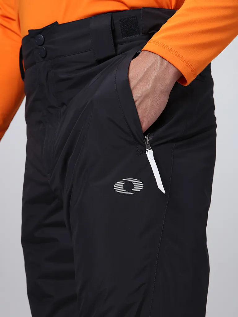 Dunkelgraue Männer Skihosen XL - Laib Oripur, Wasser -Repellent