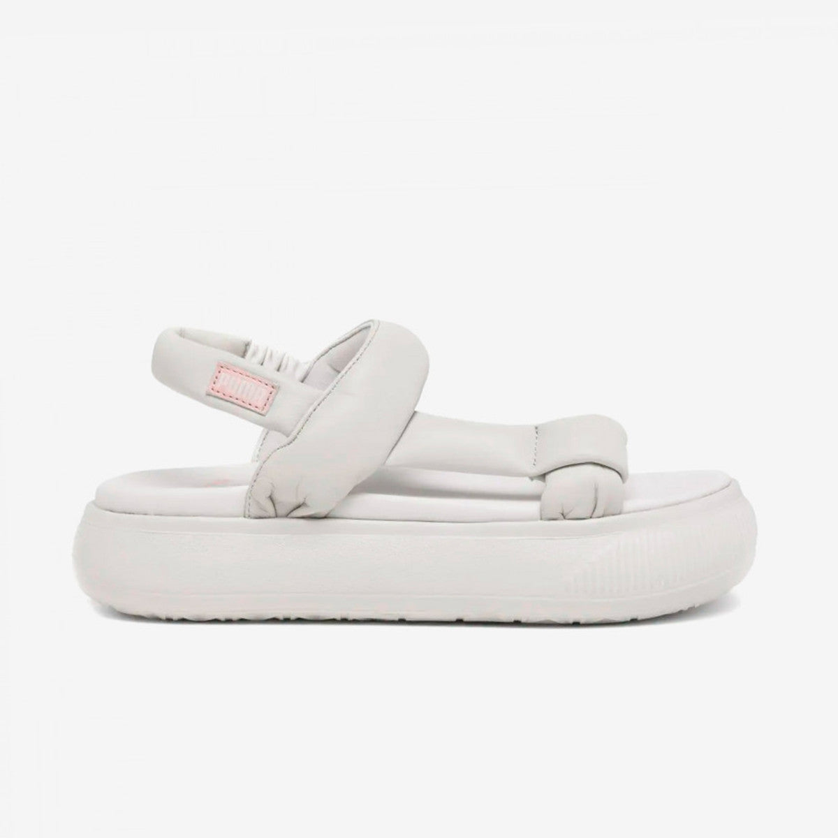 Puma Mayu Summer Cloud Nimbus Sandals Natural Leather Zln 0868