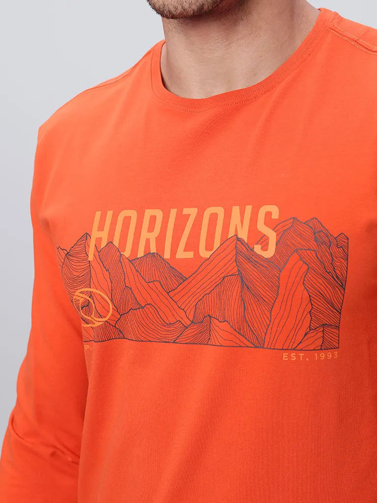 T -shirt na bhfear loap alvar oranje 2xl - cadás breathable