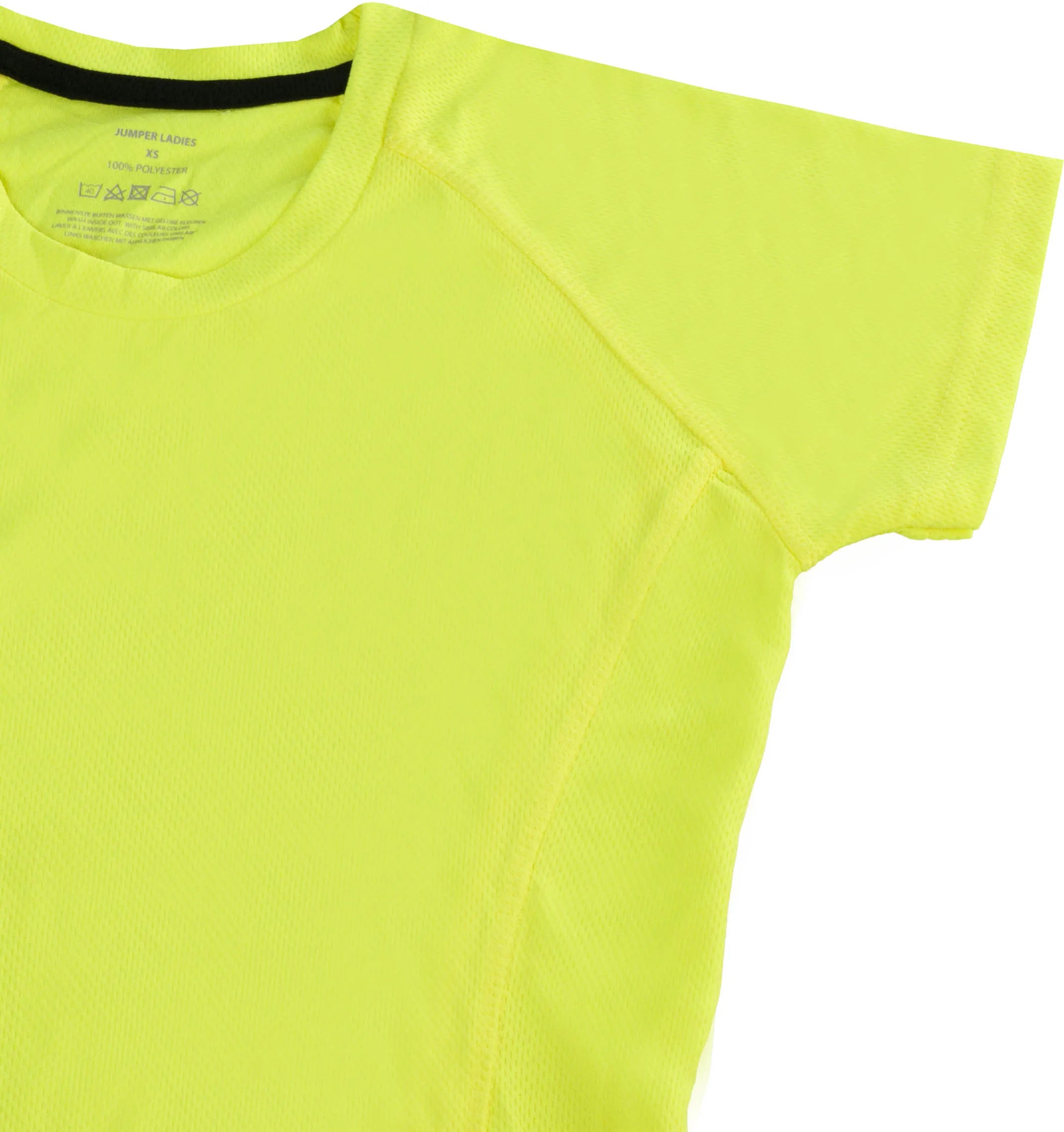 Ladies Yellow Sport T -Kirt 2xl - Oddychający i snelding