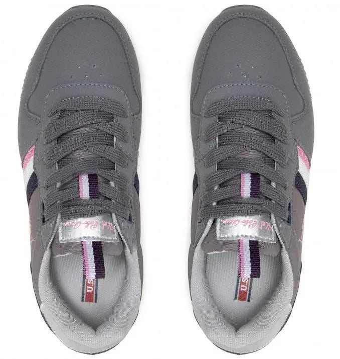 Grey U.S. Polo Assn. Doamne adidași dimensiunea 38