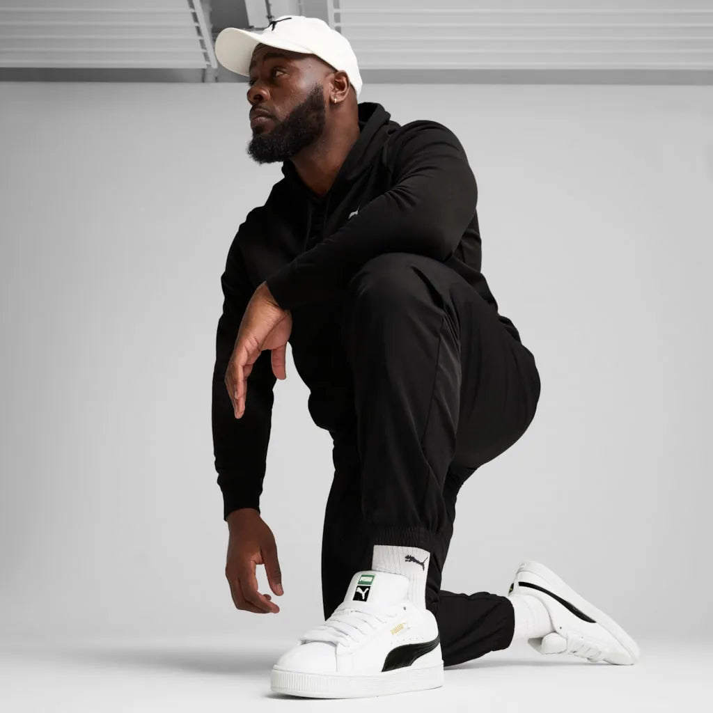 Pantaloni da uomo puma ess -pantaloni tessuti cl neri xl