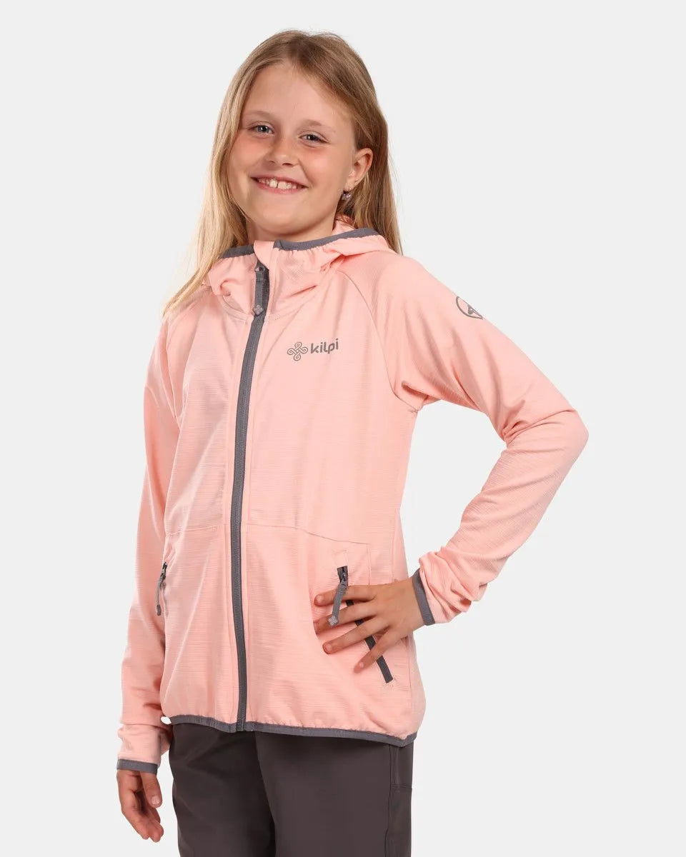 Dívky Kilpi Memphis-JG Light Hoodie Pink 152