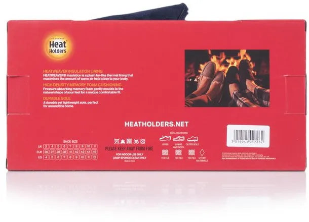 Slippers masculins chauds 42: doublure en laine et semelle anti-slip