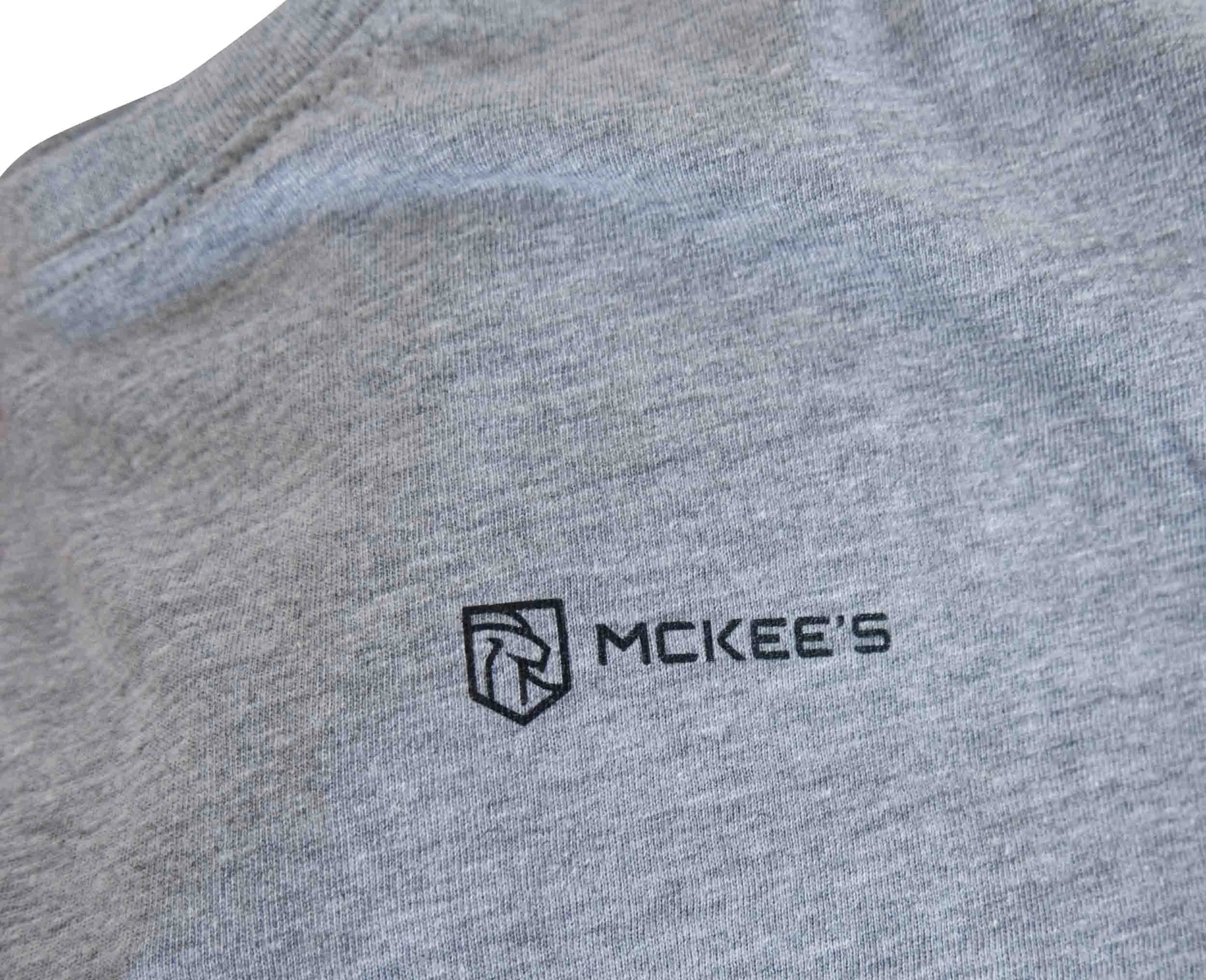 T-léine na bhfear McKees Garda Gray Mel, s