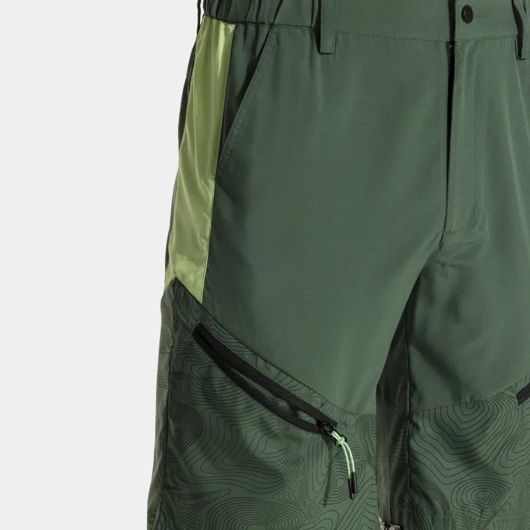 Pantaloncini sportivi joma mistico bermuda verde verde l