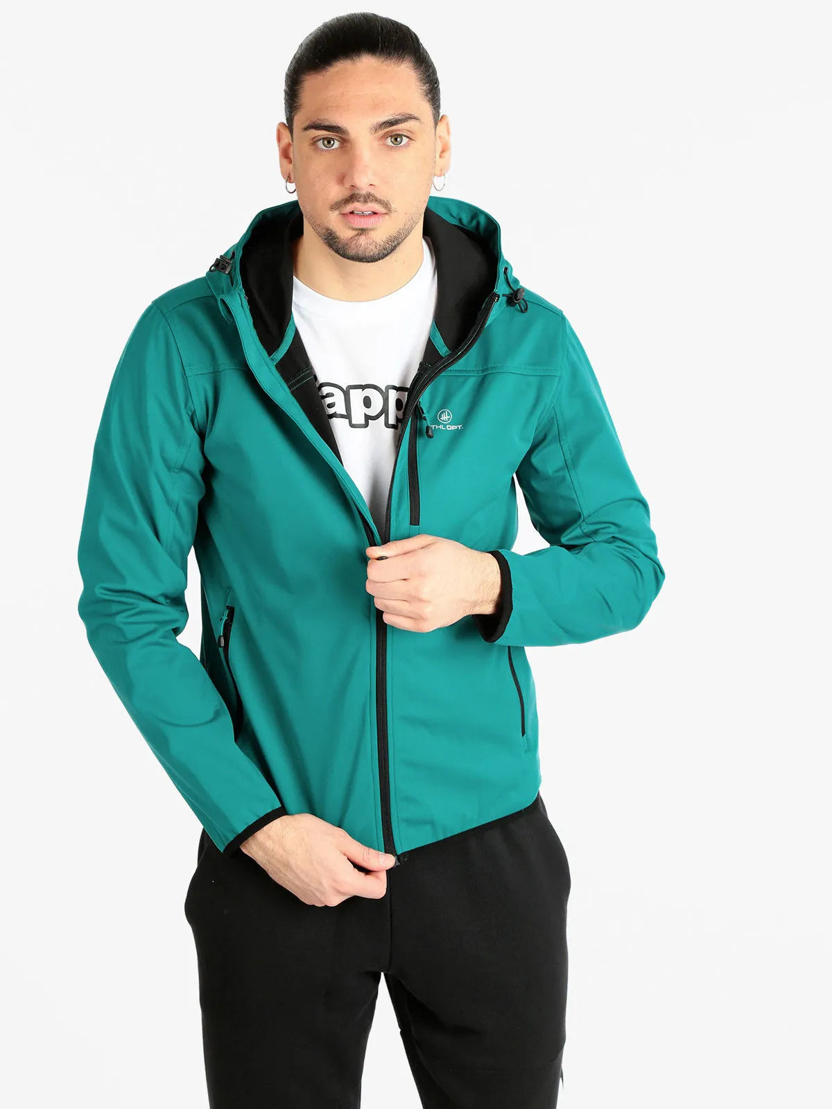 Giacca da uomo softshell atl. DPT Agar Green, s