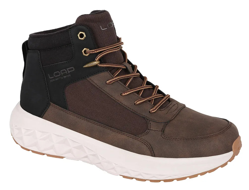 Botas de inverno Men Loaf Wester Bruin 45 - Couro à prova d'água