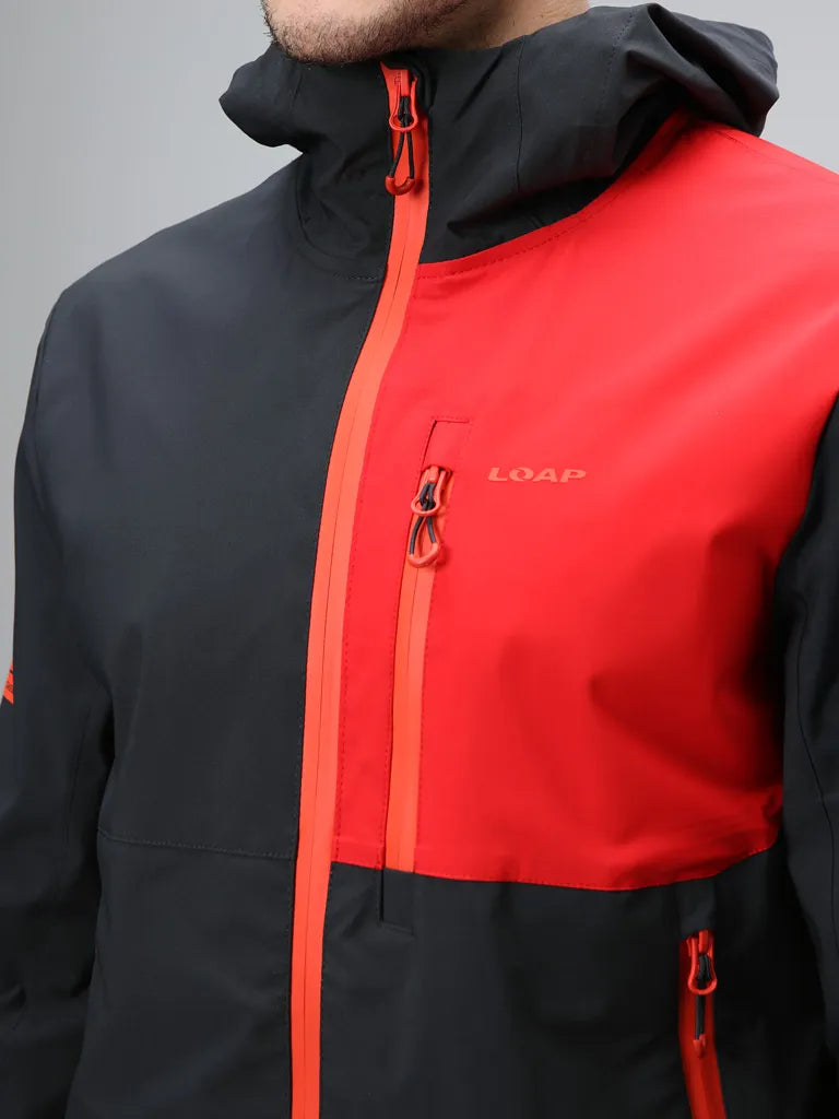 Giacca da uomo lOap uldan dgry-rosso, s