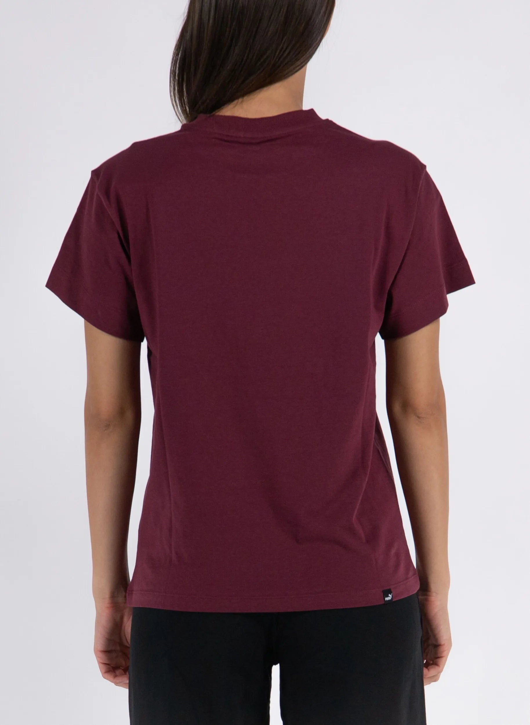 Puma Wmns Hair t -Shirt Donker Jasper L - la modă și confortabil