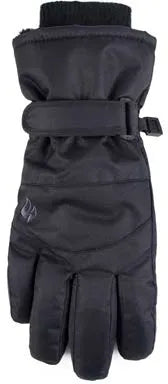 Guanti da sci nero signore m -l - caldo e morbido