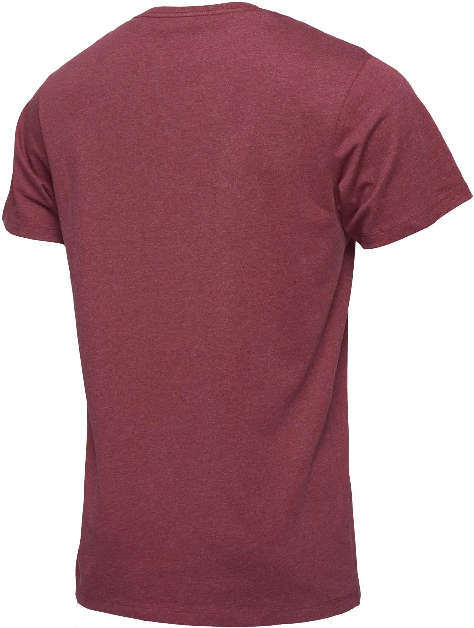 Hombre t -camiseta bohem rojo m - algodón transpirable