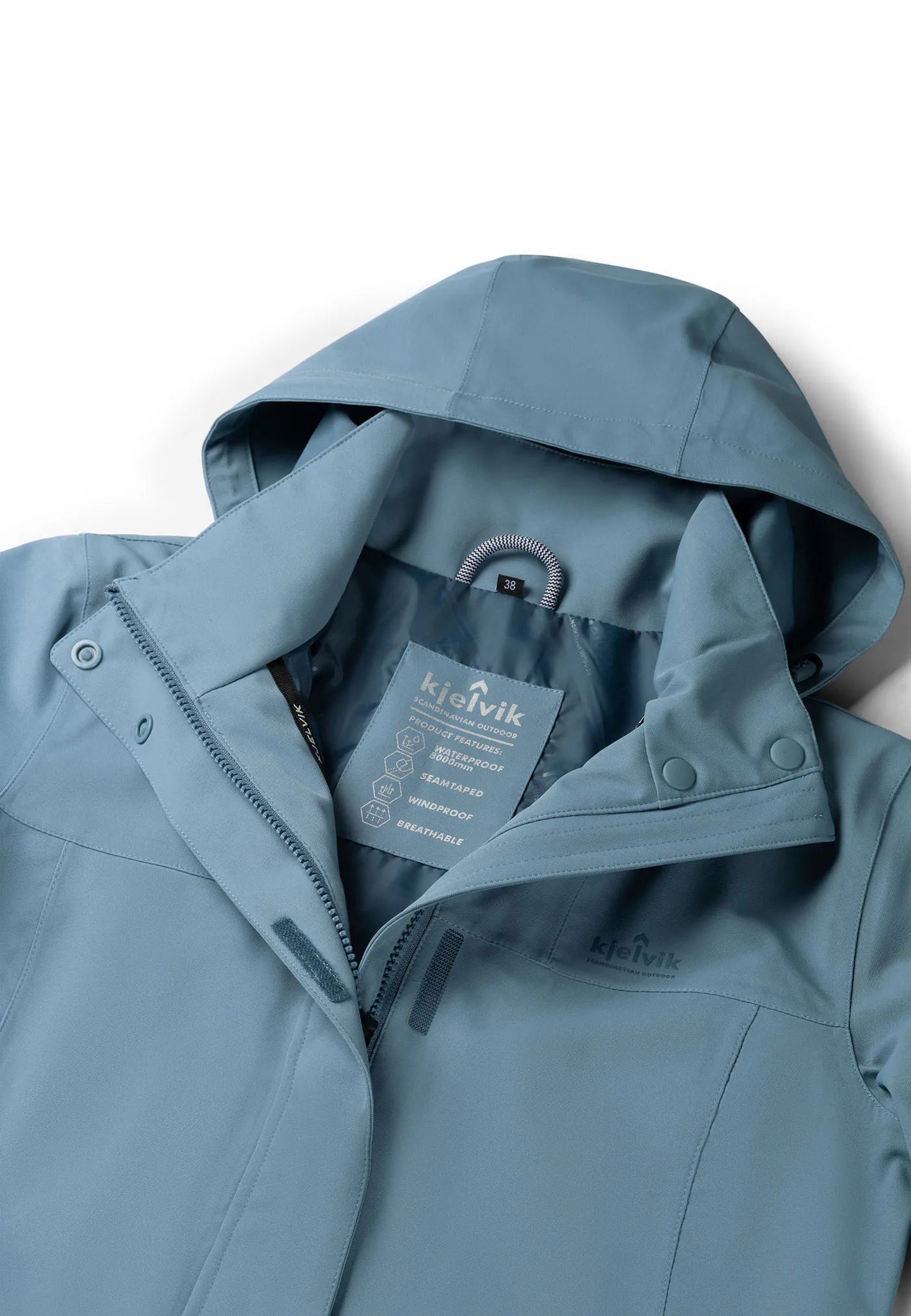 Women's softshell coat kjelvik nova blue 2xl