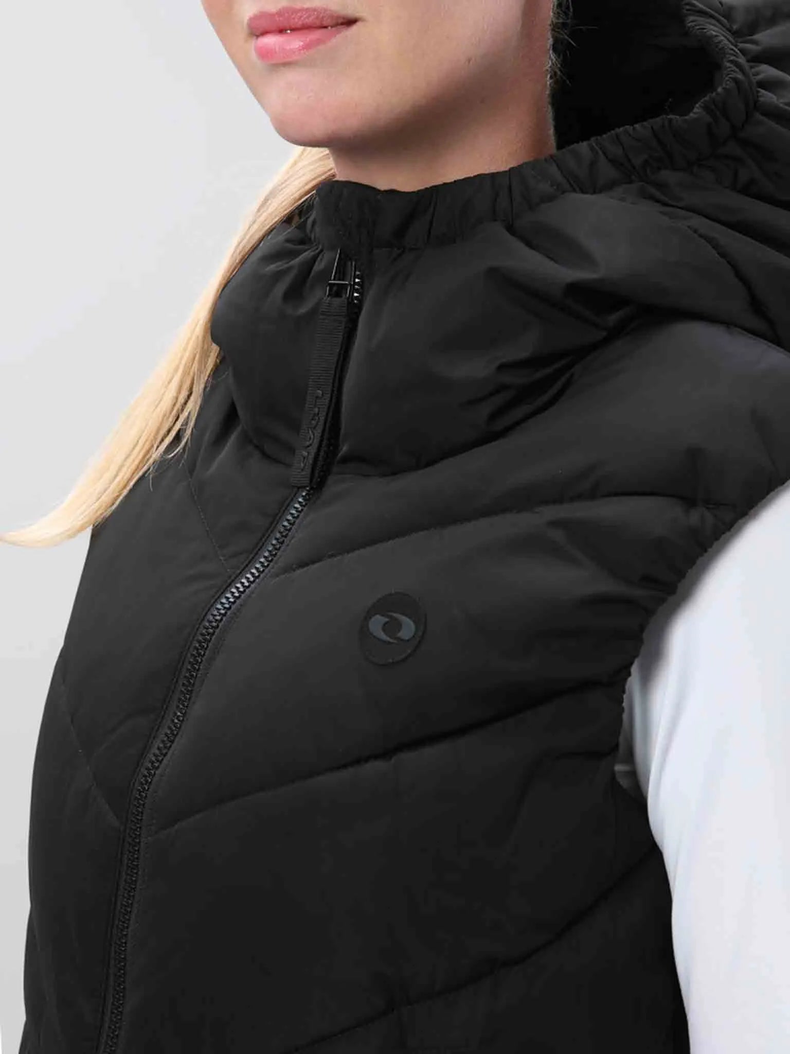 Women's vest loap tanja black m