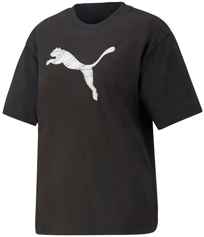 Puma Ladies T -Shirt Black XL - Sport și confortabil