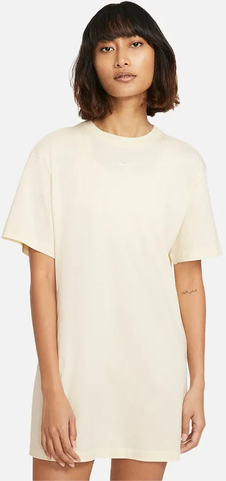 Kvinnors T-shirt/klänning Nike Essential Dress Coconut Milk, XS