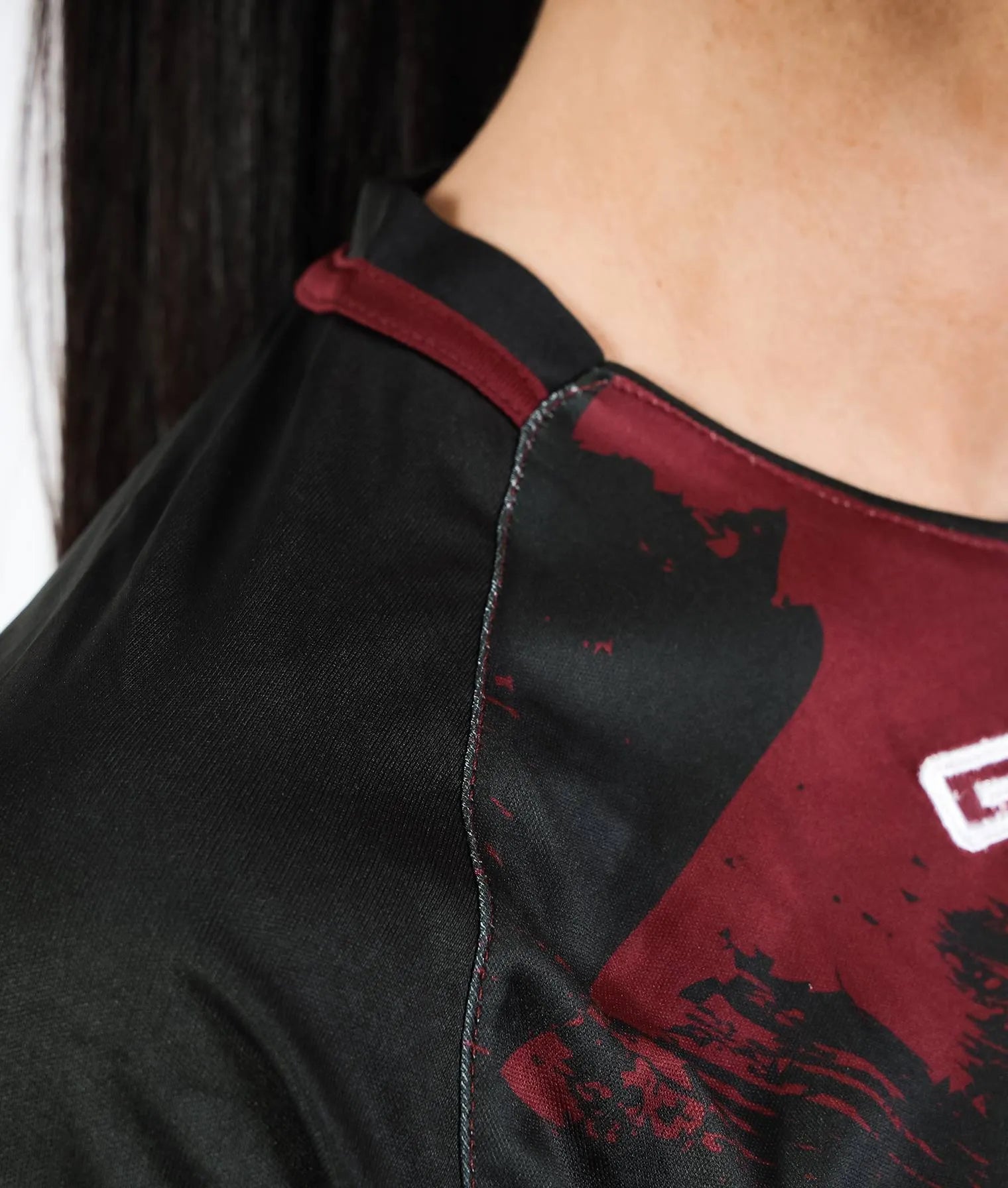 Givova art interlock grenade-black sports t-shirt 2xl