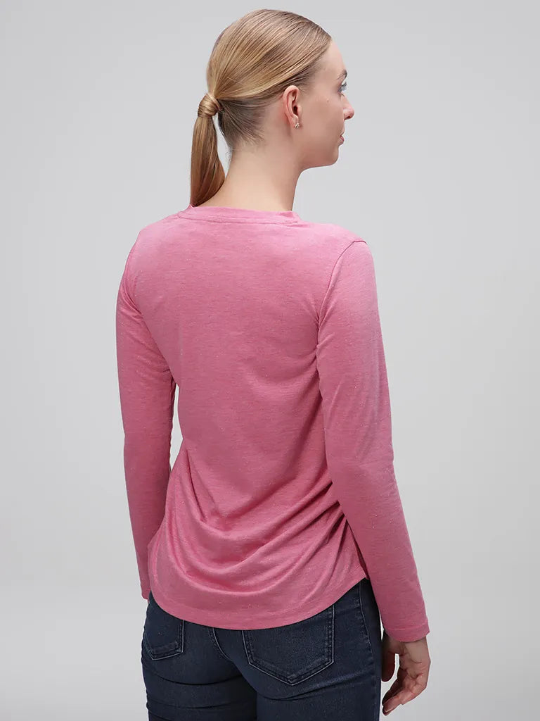 Pink Ladies T -Shirt LOAP BAXANA L - Soft y transpirable