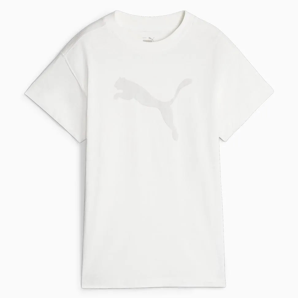 T-léine na mban Puma wmns a tshirt bán, s