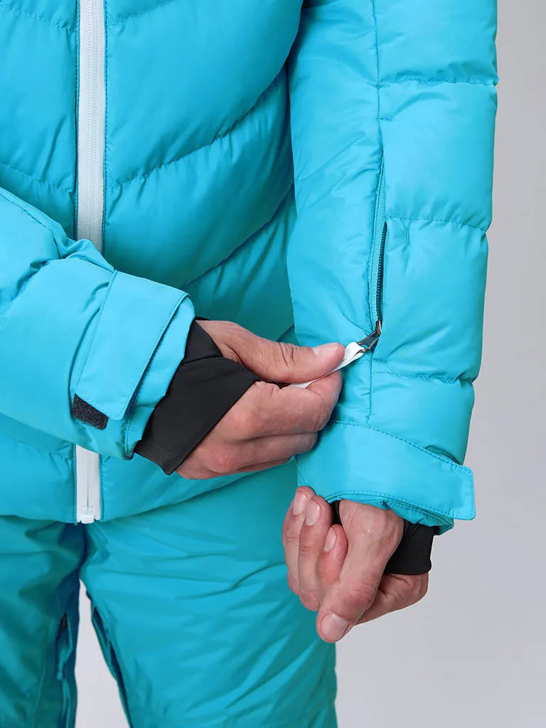 Uomini impermeabili Ski -jack blu 2xl - caldo e traspirante