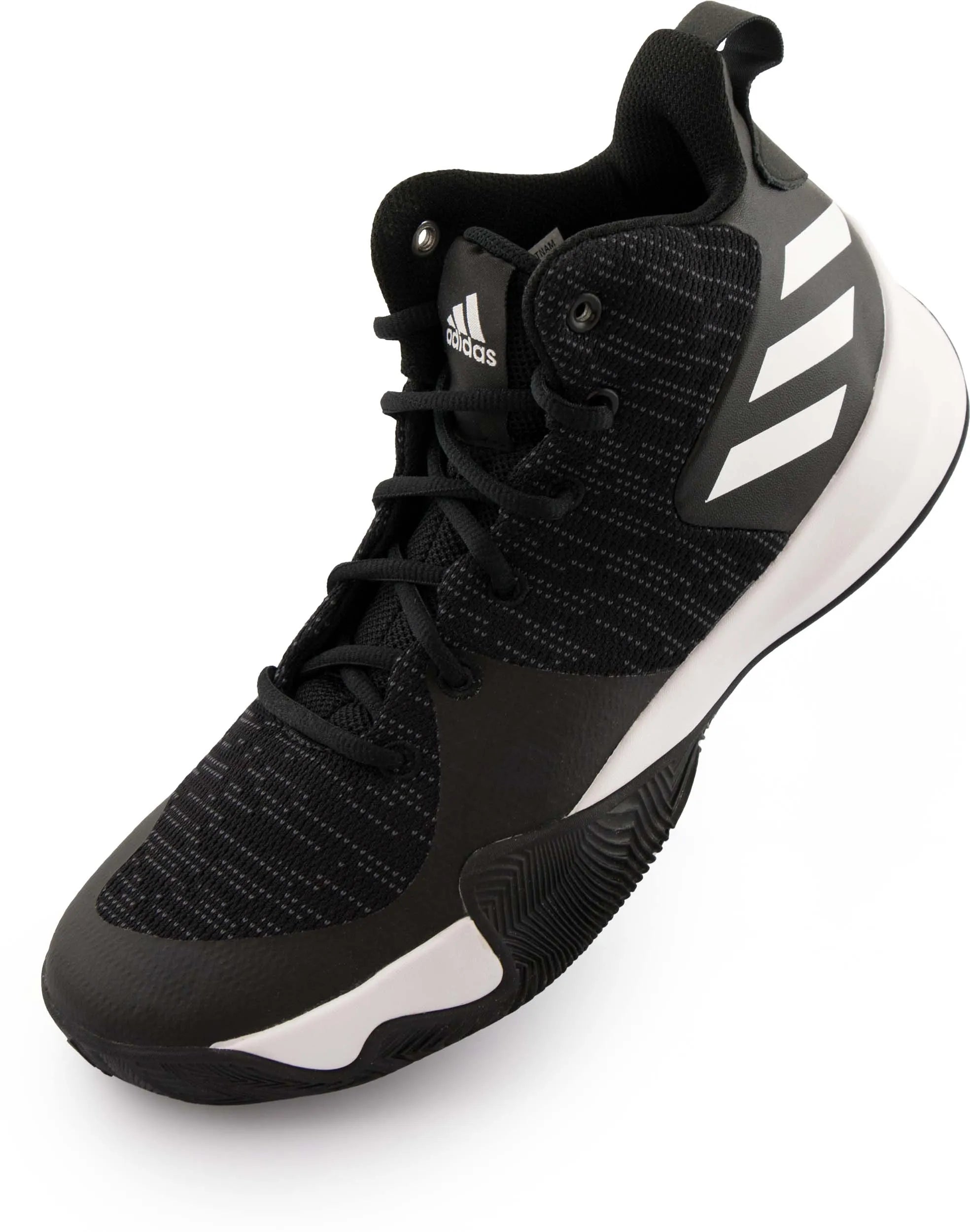 Sneaker adidas esplosivi flash uomini - nero/carbonio/bianco 40 2/3