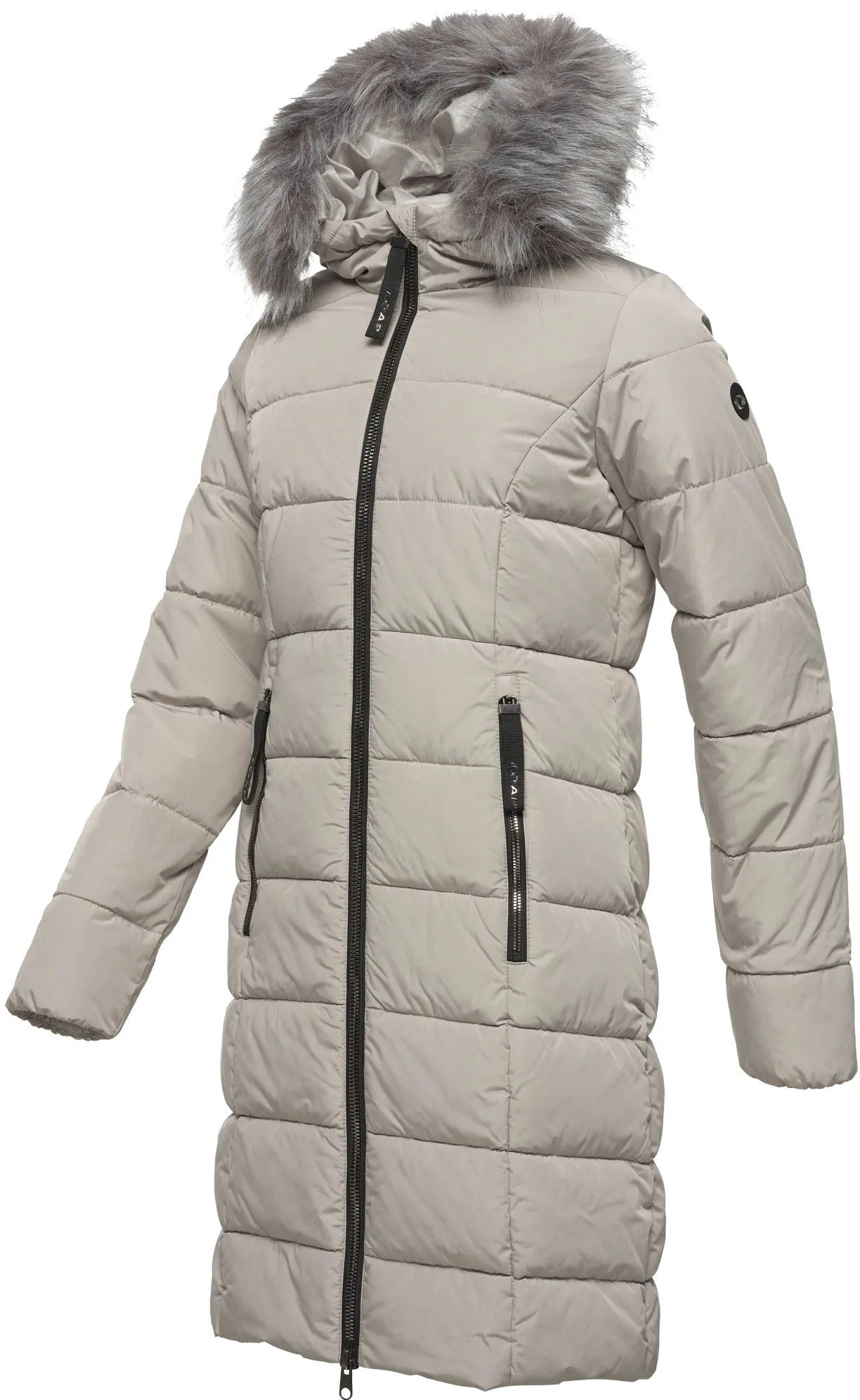 Kvinders loap taslira beige frakke xs