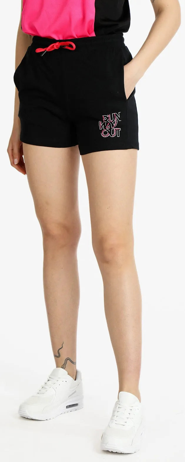 Ladies Sports Shorts Athl. DPT Bergamo Black XL