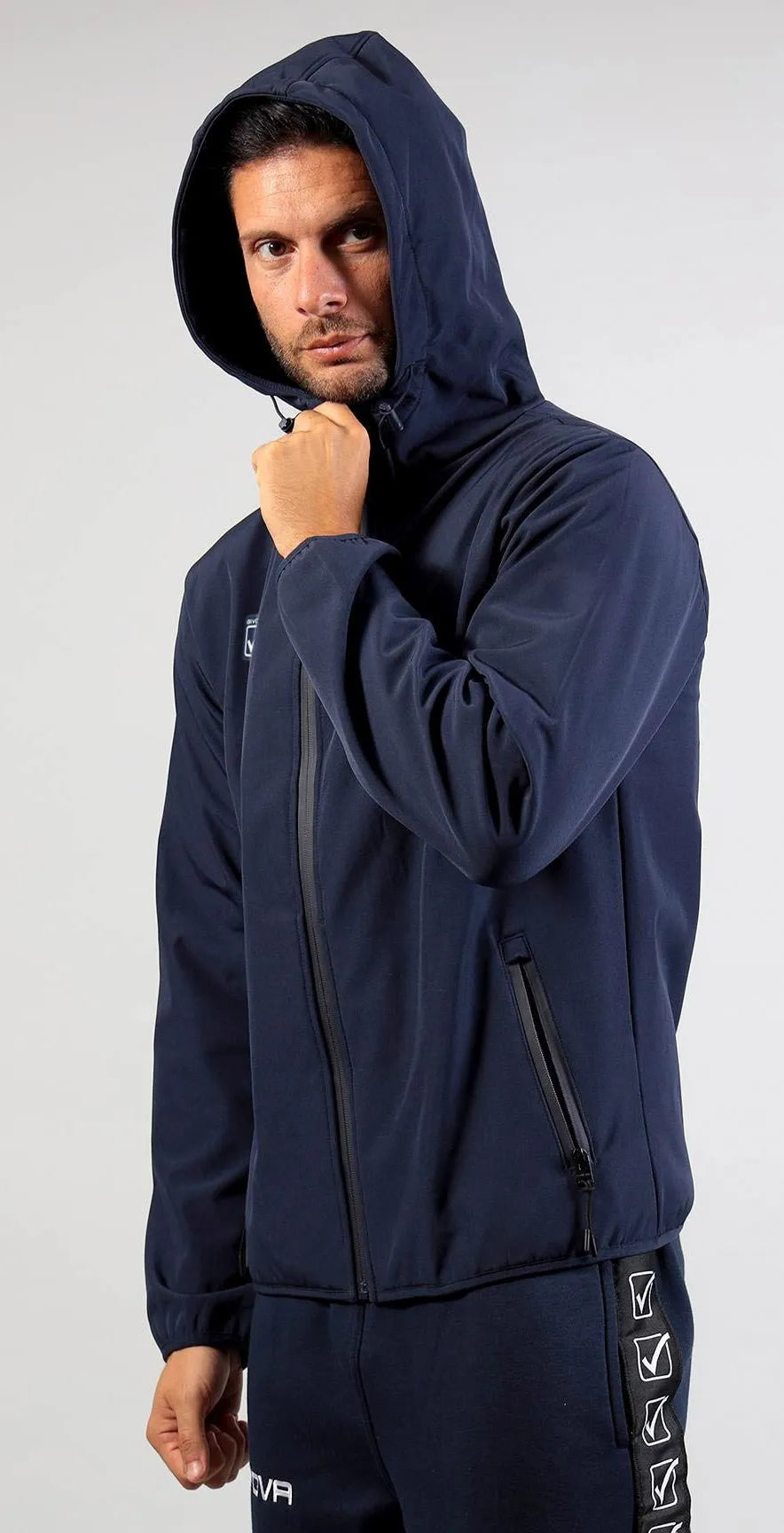 Unisex softshell jacket givova jacket blue 4xl