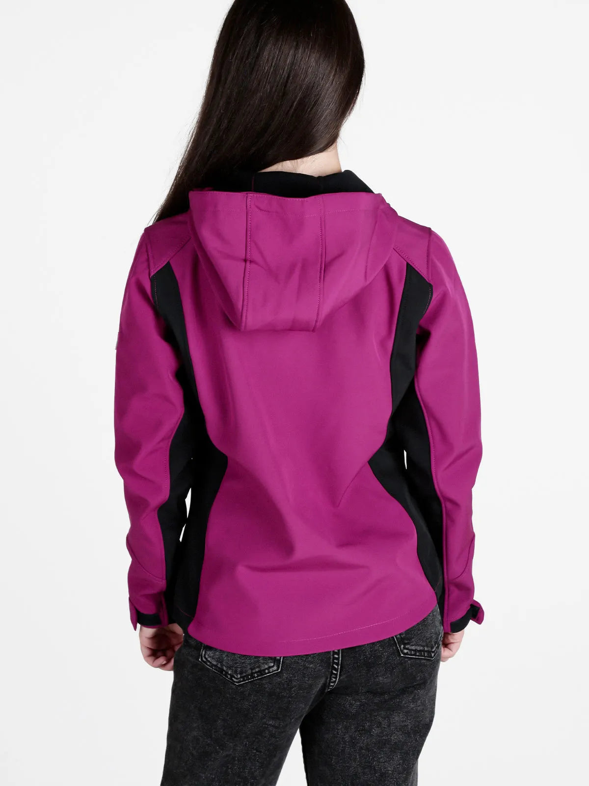Dames Softshell Jas Athl. DPT Maya Purple M - Winddicht
