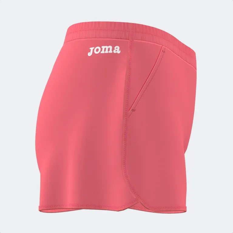 Pantaloncini da donna joma hobby short rosa rosa m
