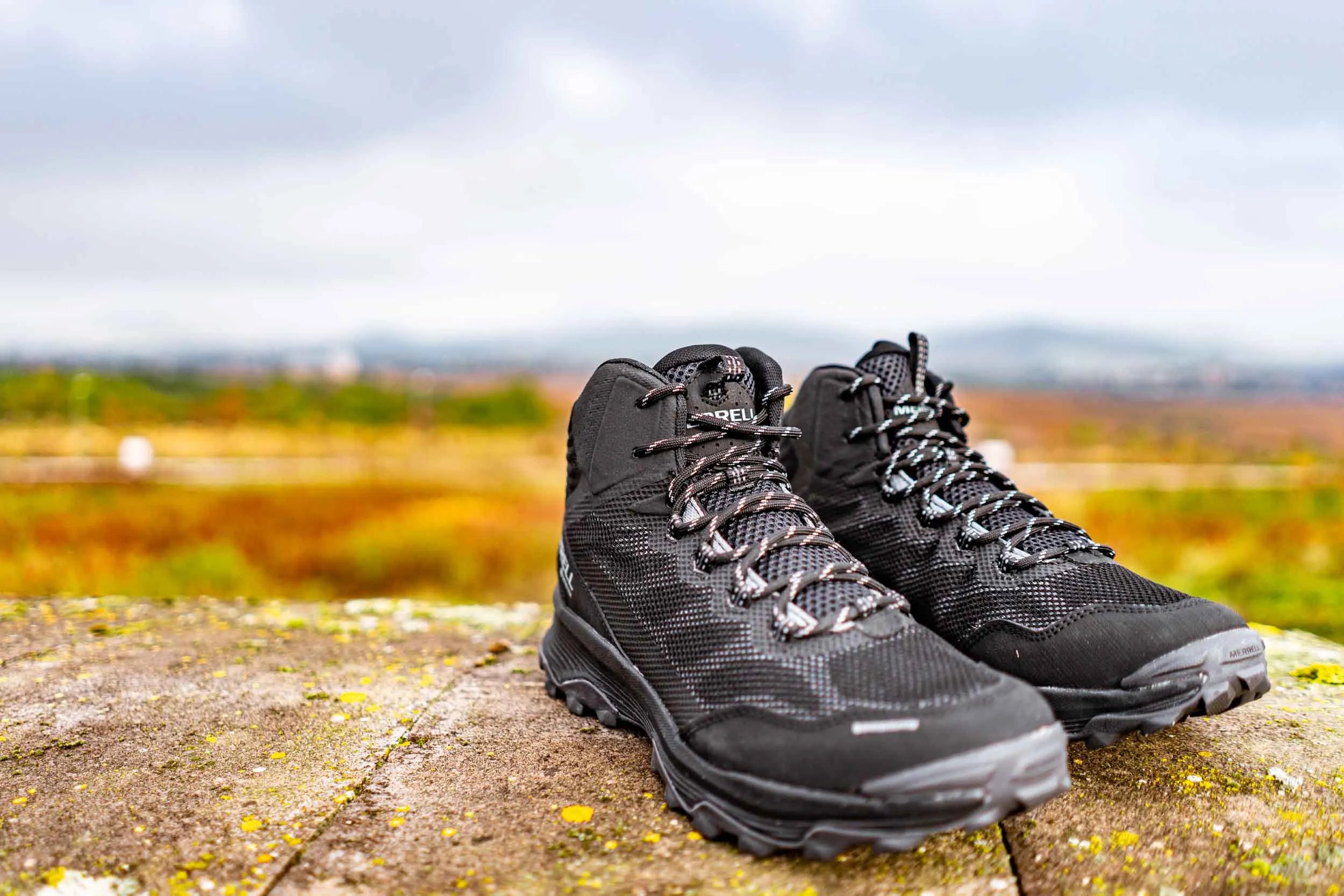 Merrell speed strike mid gtx black women's outdoor shoes black 40