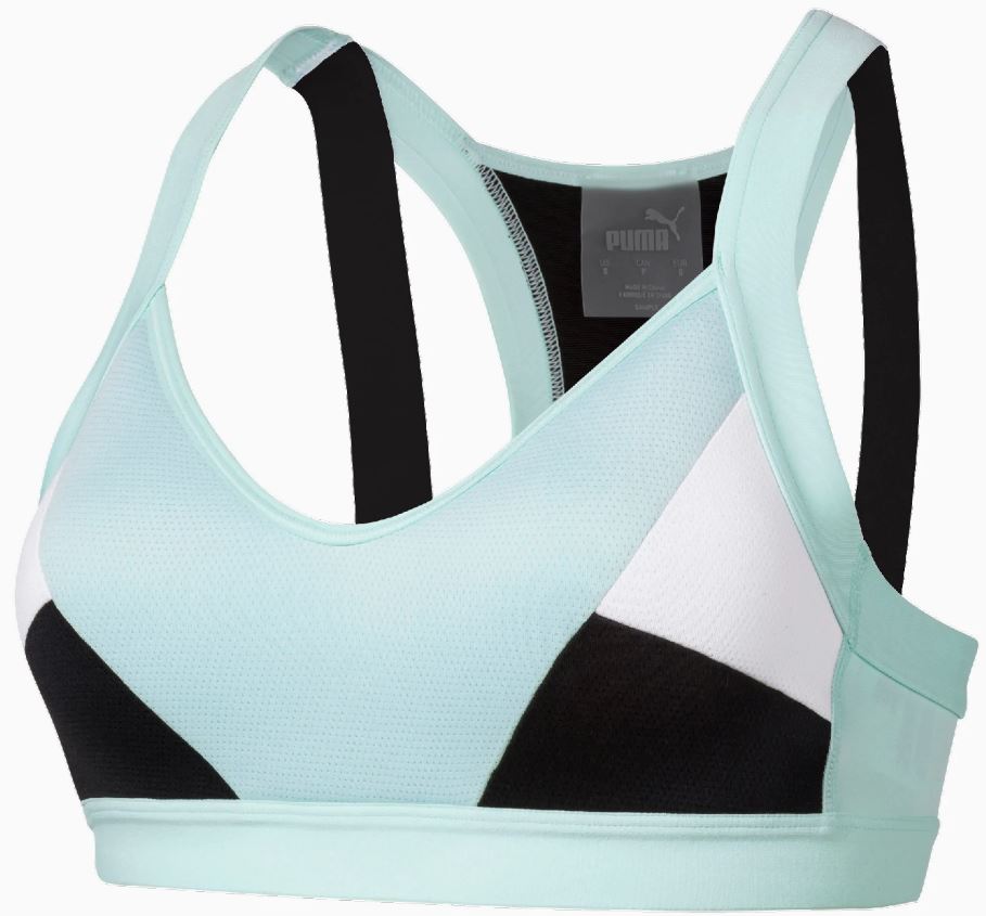 Puma Dames Sport Beha Mint 34-ABS - Ondersteunend & Ademend