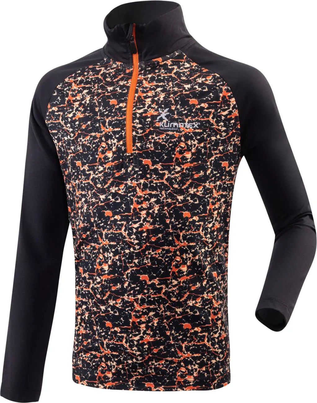 Sudadera para niños al aire libre climáxx hael negro, transpirable 158